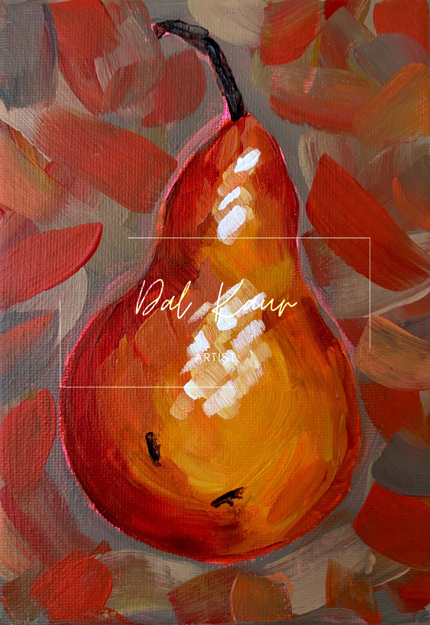 Ripe Pear Original Art