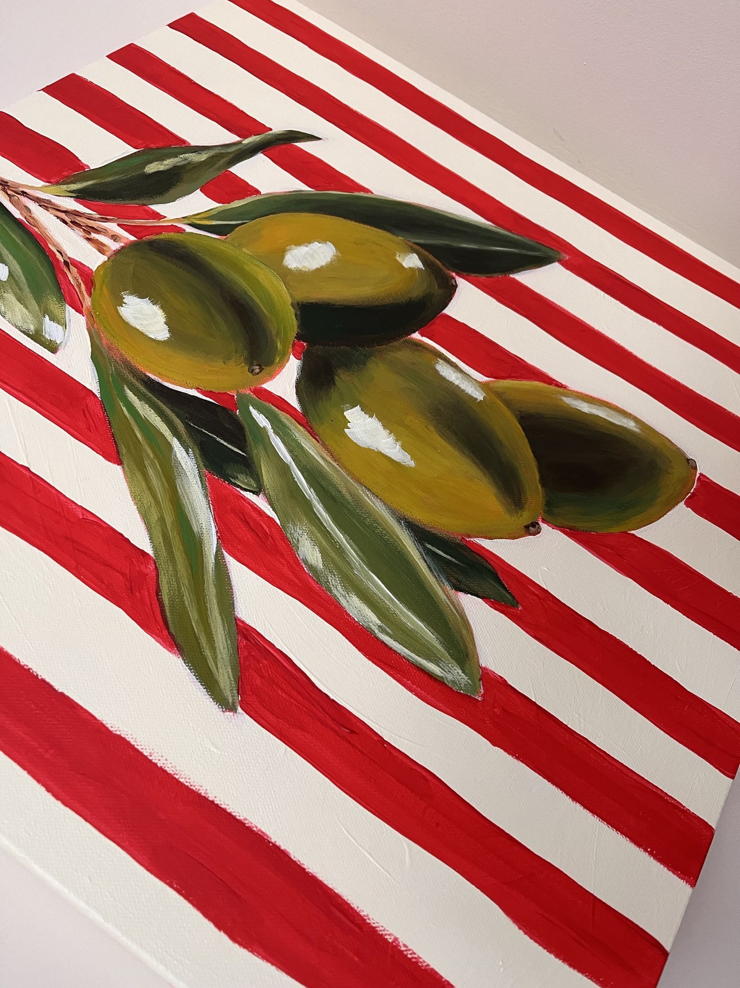 Striped Vintage Olives