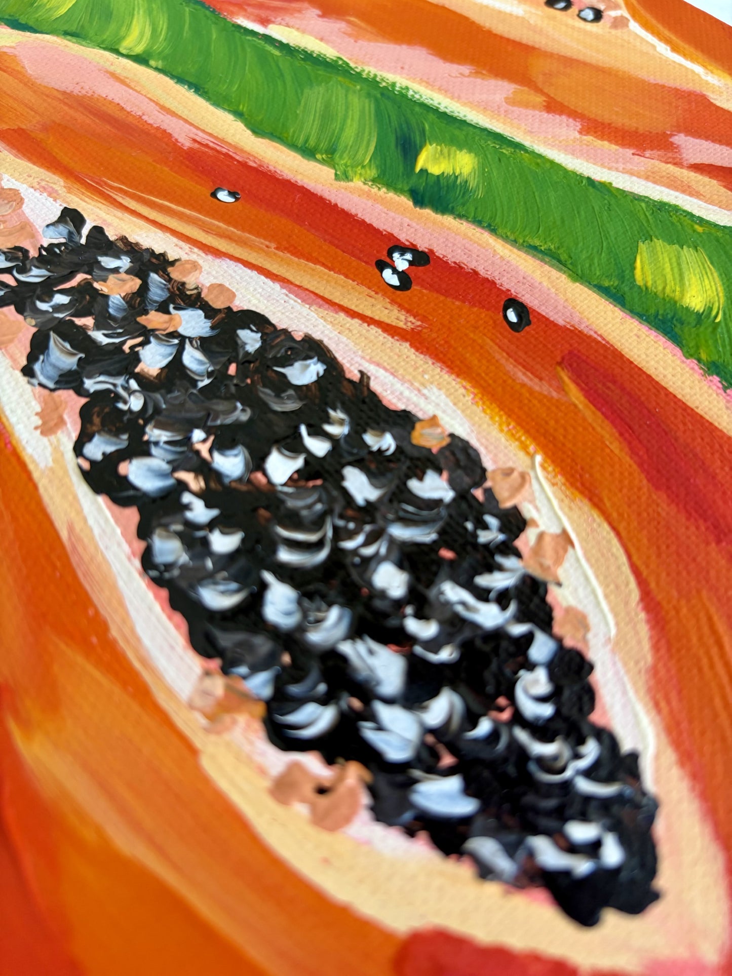 Papaya Original Art