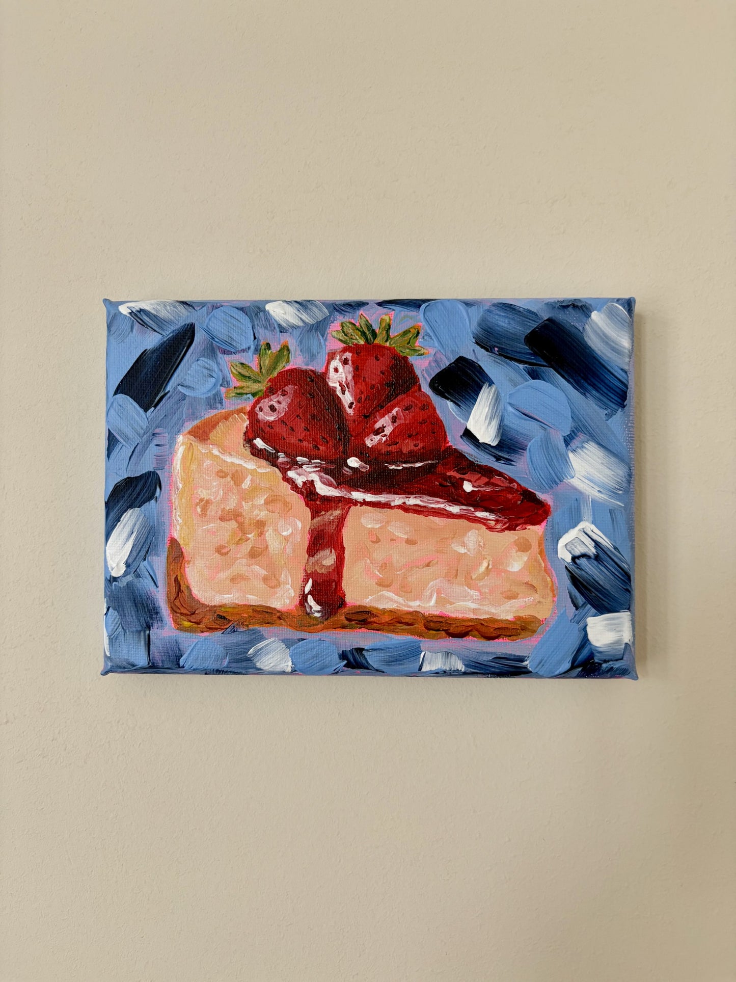 Strawberry Cheesecake Original Art
