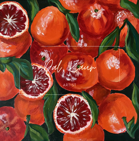 Blood Oranges Original Art