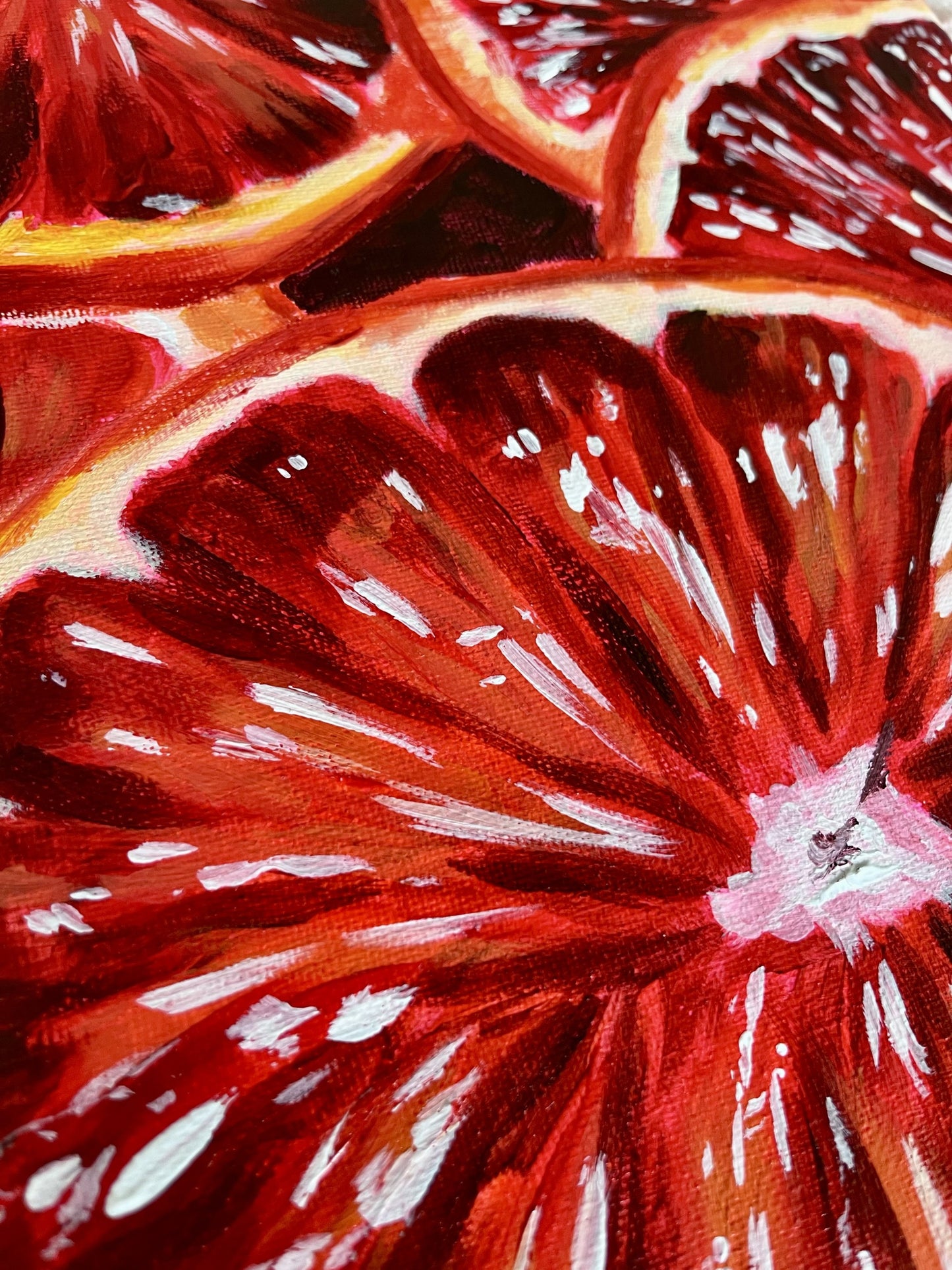 Bloody Oranges Original Art