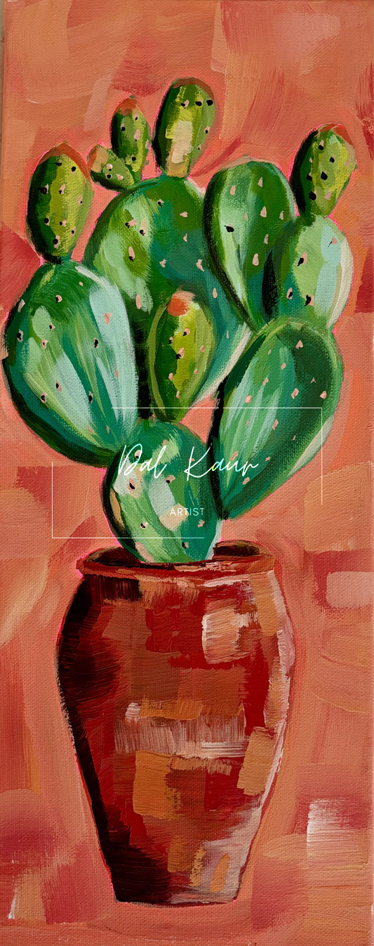 By The Courtyard Original Art