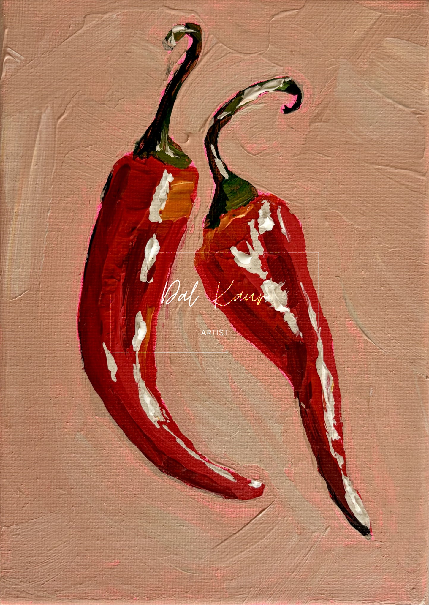 Chillies Original Art