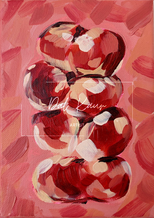 Doughnut Peaches Original Art