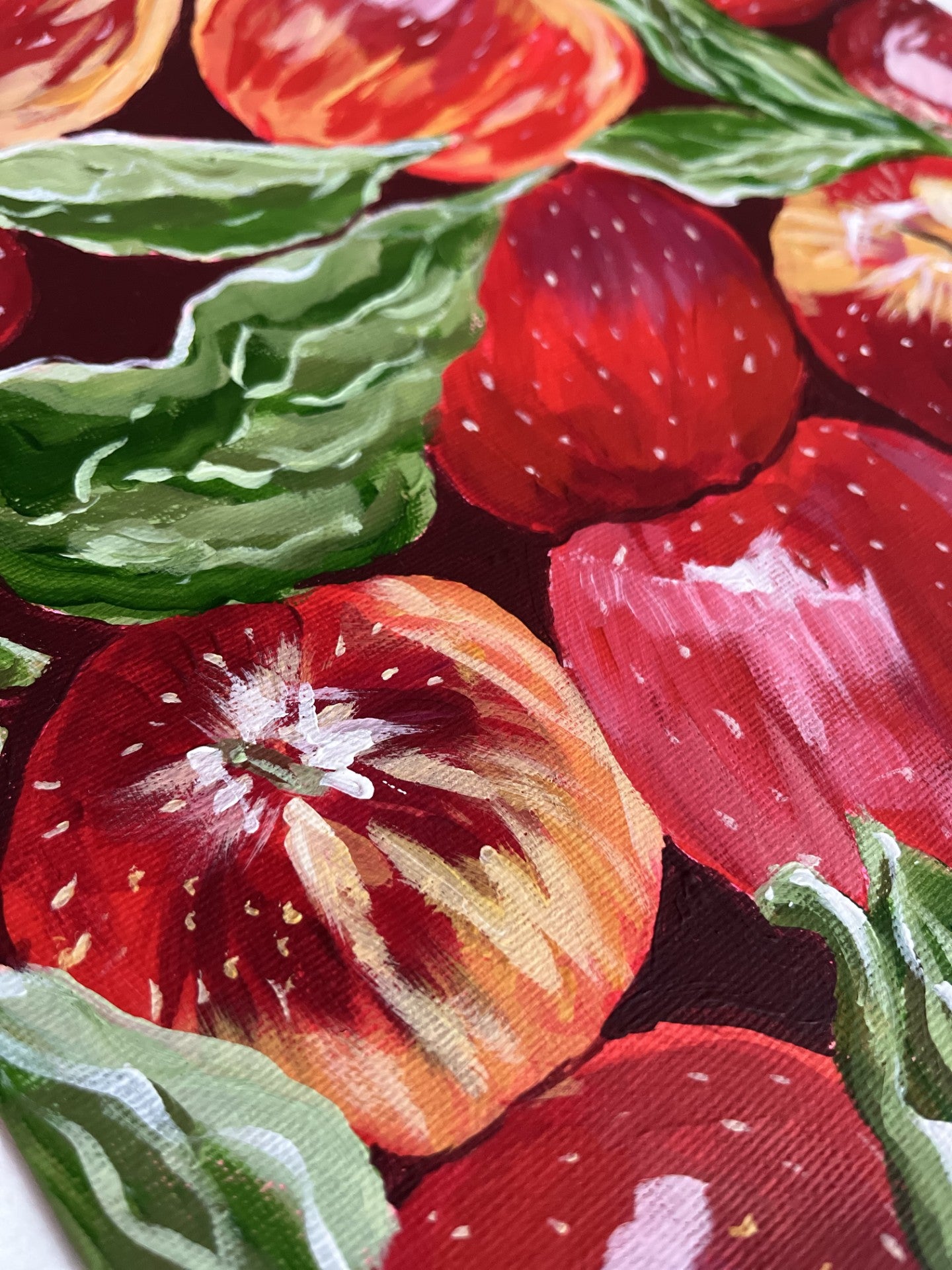 Farm Apples Original Art