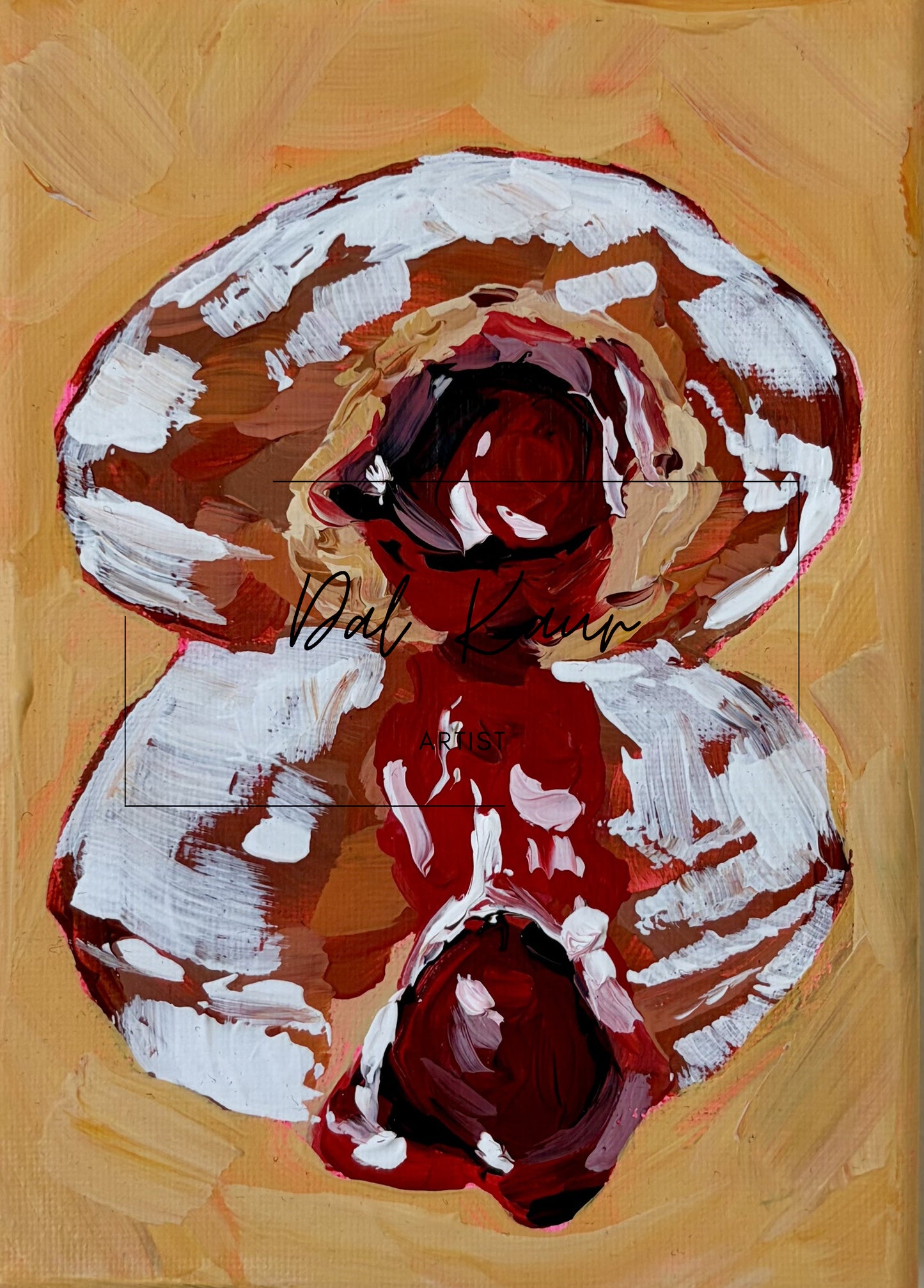 Jammie Doughnuts Original Art