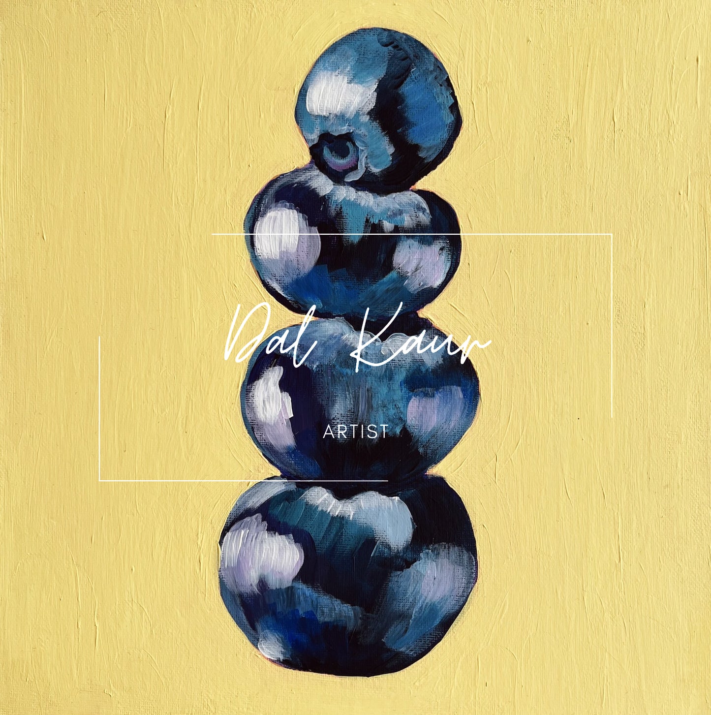 Lemon Blueberries Original Art