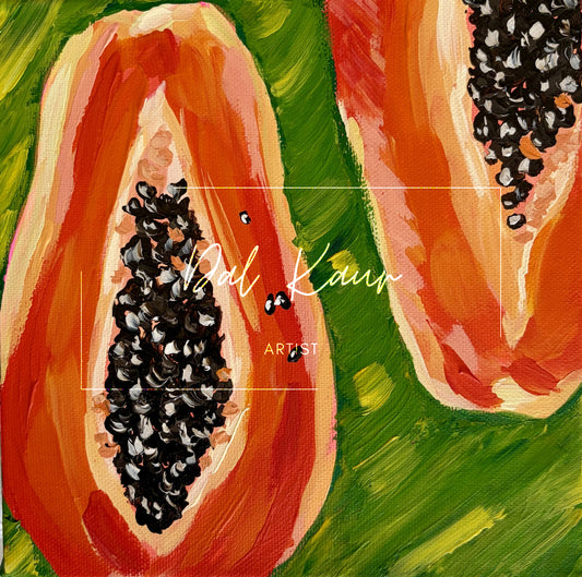 Papaya Original Art