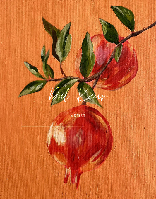 Pomegranate Acrylic Art Print