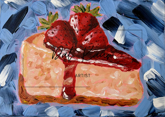 Strawberry Cheesecake Original Art