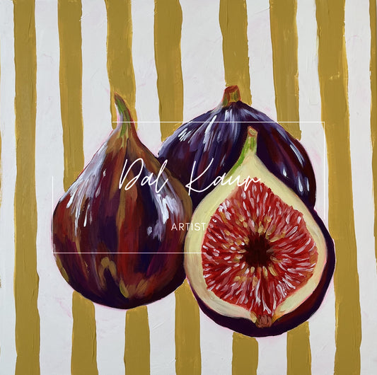 Striped Vintage Figs