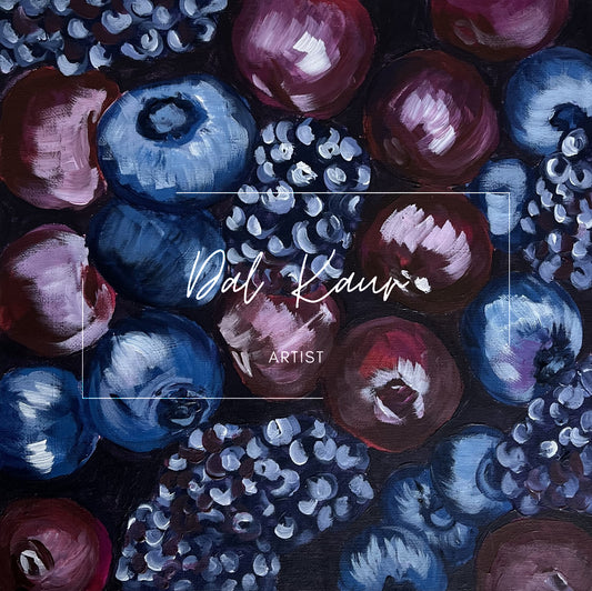 Winter Berries Original Art